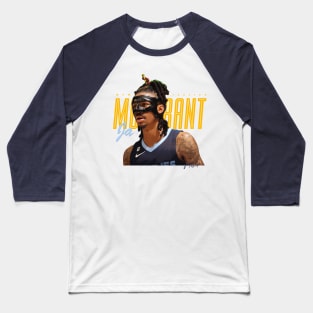 Masked Ja Morant Baseball T-Shirt
